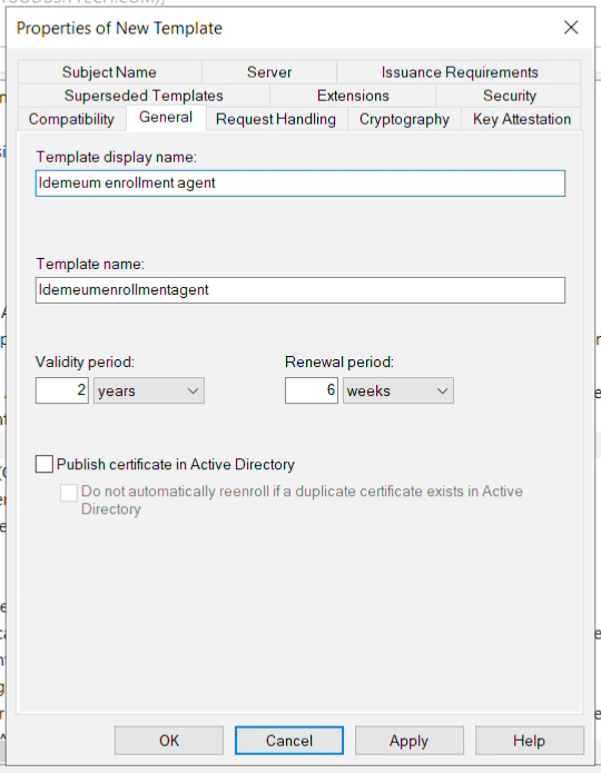 Windows Desktop MFA - AD CS configuration