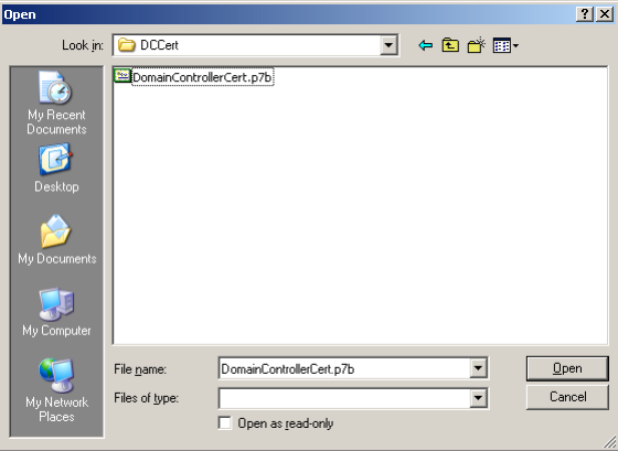 Windows Desktop MFA - EJBCA Configuration